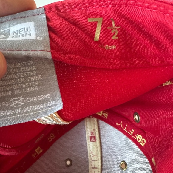 2017 MLB All Star Game Washington Nationals Fitted Hat New Era 59FIFTY Official - Picture 6 of 8